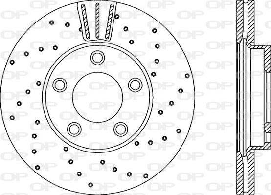 Open Parts BDRS2142.25 - Əyləc Diski furqanavto.az