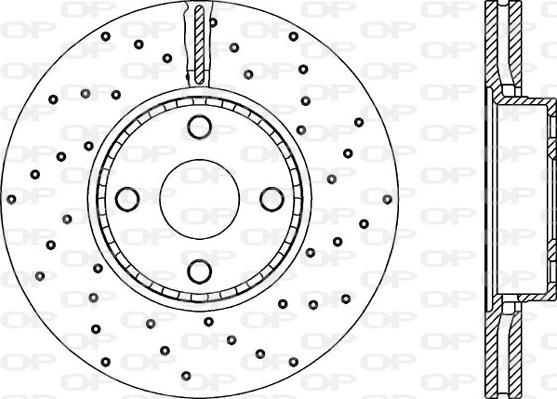 Open Parts BDRS2155.25 - Əyləc Diski furqanavto.az