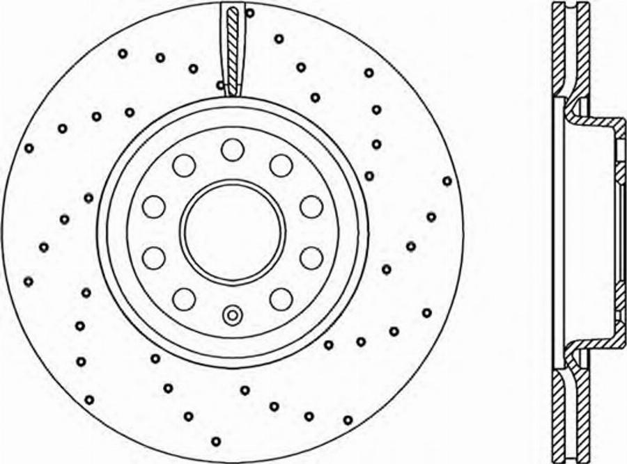 Open Parts BDRS2207.25 - Əyləc Diski furqanavto.az