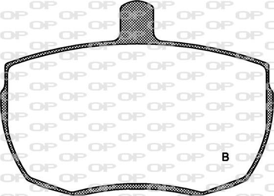 Open Parts BPA0056.04 - Əyləc altlığı dəsti, əyləc diski furqanavto.az