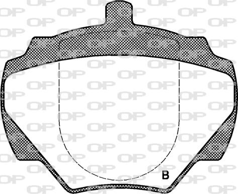 Open Parts BPA0222.01 - Əyləc altlığı dəsti, əyləc diski furqanavto.az