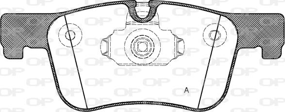 Open Parts BPA1478.00 - Əyləc altlığı dəsti, əyləc diski furqanavto.az