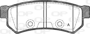 Open Parts BPA1048.10 - Əyləc altlığı dəsti, əyləc diski furqanavto.az