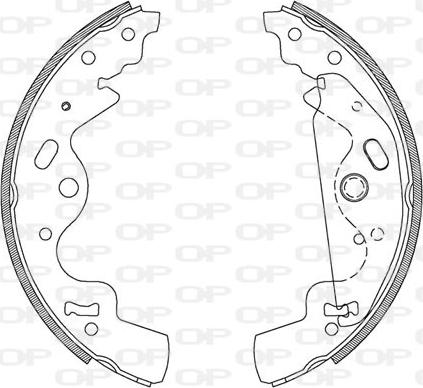 Open Parts BSA2096.00 - Əyləc Başlığı Dəsti furqanavto.az