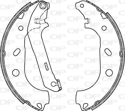 Open Parts BSA2090.00 - Əyləc Başlığı Dəsti furqanavto.az