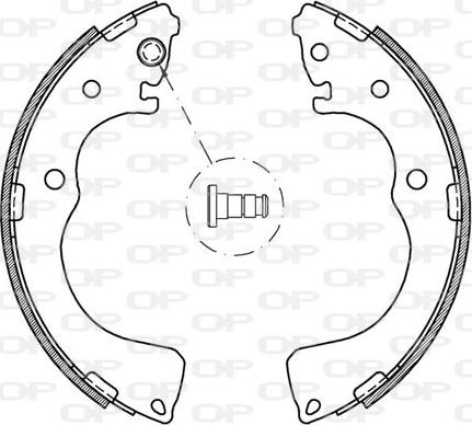 Open Parts BSA2091.00 - Əyləc Başlığı Dəsti furqanavto.az