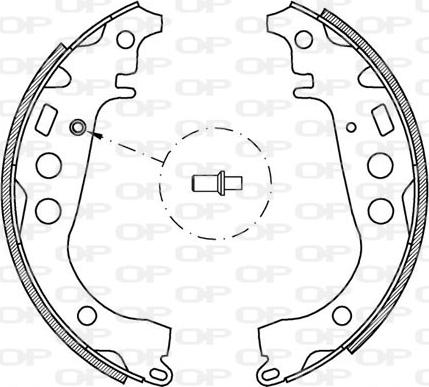 Open Parts BSA2044.00 - Əyləc Başlığı Dəsti furqanavto.az