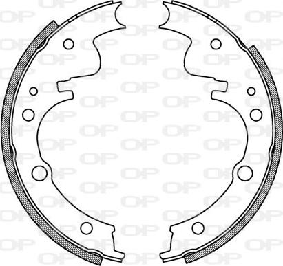 Open Parts BSA2045.00 - Əyləc Başlığı Dəsti furqanavto.az