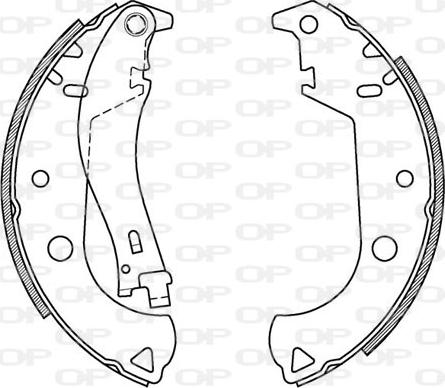 Open Parts BSA2059.00 - Əyləc Başlığı Dəsti furqanavto.az