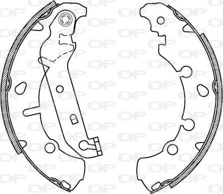 Open Parts BSA2066.00 - Əyləc Başlığı Dəsti furqanavto.az