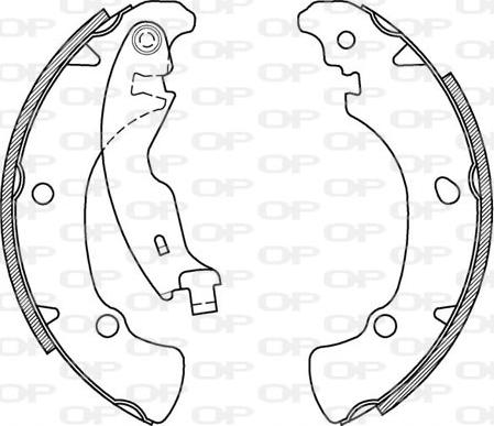 Open Parts BSA2009.00 - Əyləc Başlığı Dəsti furqanavto.az