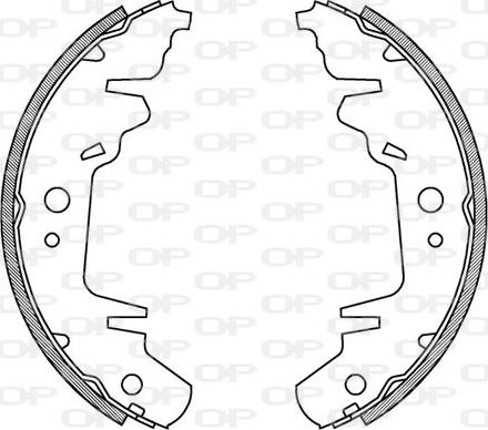 Open Parts BSA2004.00 - Əyləc Başlığı Dəsti furqanavto.az