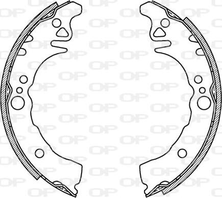 Open Parts BSA2084.00 - Əyləc Başlığı Dəsti furqanavto.az