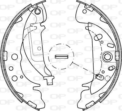 Open Parts BSA2035.00 - Əyləc Başlığı Dəsti furqanavto.az