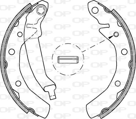 Open Parts BSA2032.00 - Əyləc Başlığı Dəsti furqanavto.az