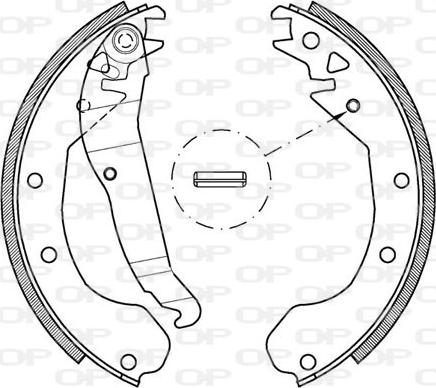 Open Parts BSA2037.00 - Əyləc Başlığı Dəsti furqanavto.az