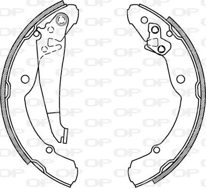 Open Parts BSA2029.00 - Əyləc Başlığı Dəsti furqanavto.az