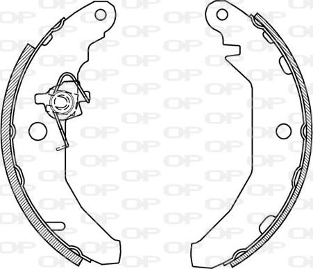 Open Parts BSA2028.00 - Əyləc Başlığı Dəsti furqanavto.az