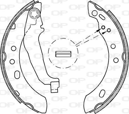 Open Parts BSA2146.00 - Əyləc Başlığı Dəsti furqanavto.az