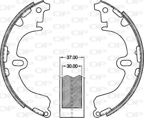 Open Parts BSA2142.00 - Əyləc Başlığı Dəsti furqanavto.az