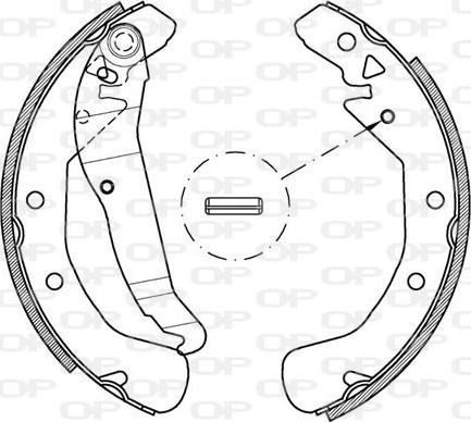 Open Parts BSA2162.00 - Əyləc Başlığı Dəsti furqanavto.az