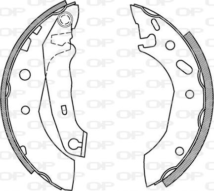 Open Parts BSA2167.00 - Əyləc Başlığı Dəsti furqanavto.az