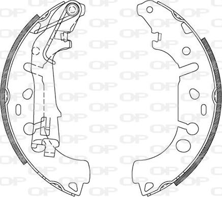 Open Parts BSA2107.00 - Əyləc Başlığı Dəsti furqanavto.az