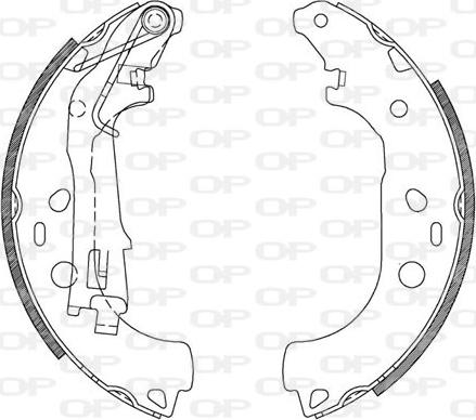 Open Parts BSA2115.00 - Əyləc Başlığı Dəsti furqanavto.az