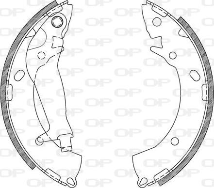 Open Parts BSA2113.00 - Əyləc Başlığı Dəsti furqanavto.az