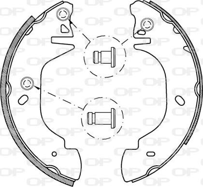 Open Parts BSA2134.00 - Əyləc Başlığı Dəsti furqanavto.az