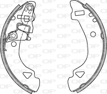 Open Parts BSA2132.00 - Əyləc Başlığı Dəsti furqanavto.az