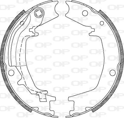 Open Parts BSA2128.00 - Əyləc Başlığı Dəsti furqanavto.az