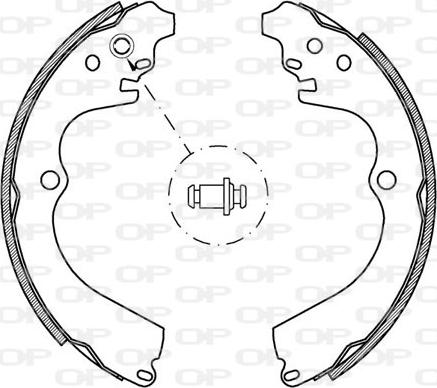 Open Parts BSA2177.00 - Əyləc Başlığı Dəsti furqanavto.az