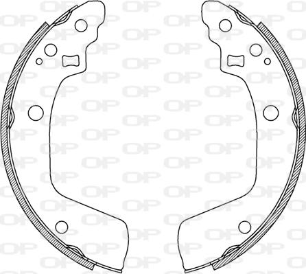 Open Parts BSA2246.00 - Əyləc Başlığı Dəsti furqanavto.az