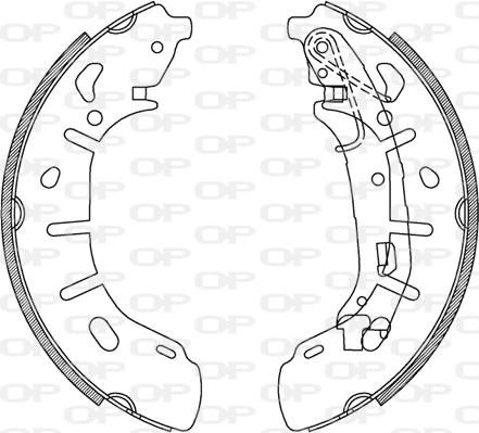 Open Parts BSA2240.00 - Əyləc Başlığı Dəsti furqanavto.az