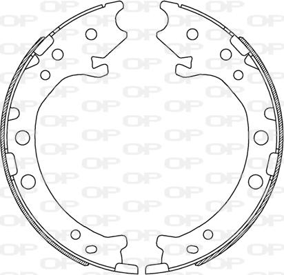 Open Parts BSA2243.00 - Əyləc Başlığı Dəsti furqanavto.az