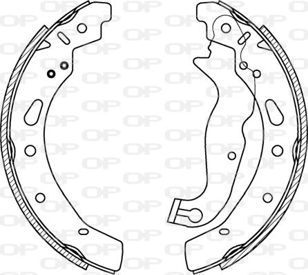 Open Parts BSA2257.00 - Əyləc Başlığı Dəsti furqanavto.az