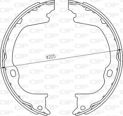 Open Parts BSA2263.00 - Əyləc Başlığı Dəsti furqanavto.az