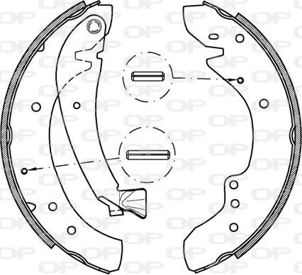 Open Parts BSA2200.00 - Əyləc Başlığı Dəsti furqanavto.az