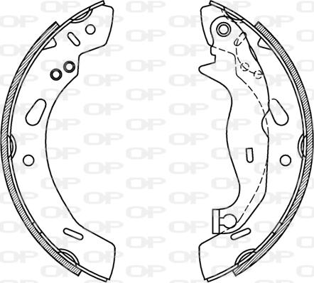 Open Parts BSA2231.00 - Əyləc Başlığı Dəsti furqanavto.az