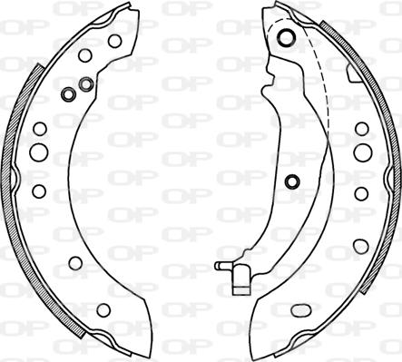 Open Parts BSA2227.00 - Əyləc Başlığı Dəsti furqanavto.az