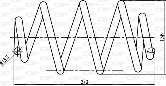 Open Parts CSR9099.00 - Qapaq yay furqanavto.az