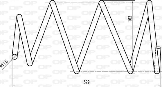 Open Parts CSR9022.00 - Qapaq yay furqanavto.az