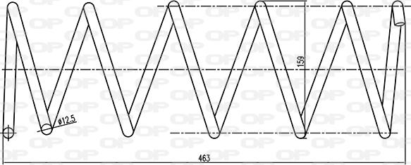 Open Parts CSR9191.00 - Qapaq yay furqanavto.az