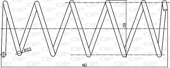 Open Parts CSR9191.02 - Qapaq yay furqanavto.az