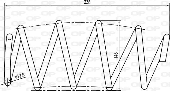 Open Parts CSR9146.00 - Qapaq yay furqanavto.az