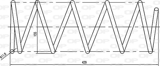 Open Parts CSR9187.00 - Qapaq yay furqanavto.az