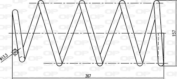 Open Parts CSR9136.00 - Qapaq yay furqanavto.az