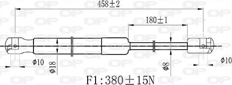 Open Parts GSR6498.00 - Qazlı bulaq, baqaj, yük yeri furqanavto.az