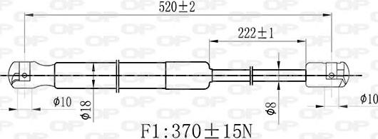 Open Parts GSR6441.00 - Qazlı bulaq, baqaj, yük yeri furqanavto.az